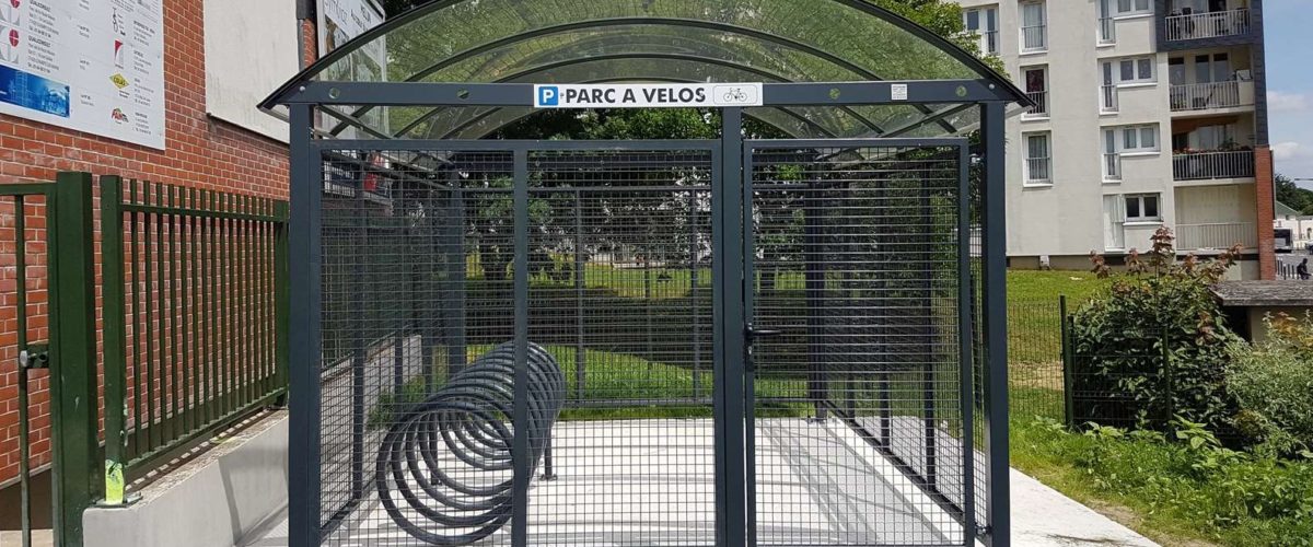 abri velo securise et ferme velo galaxie v2