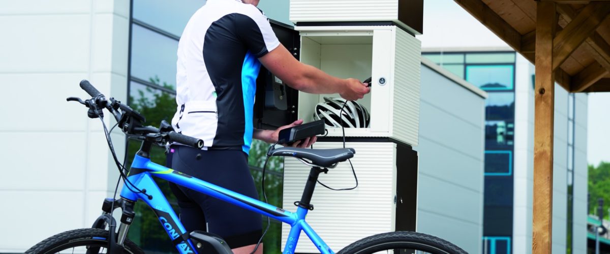 cube borne de recharge vae